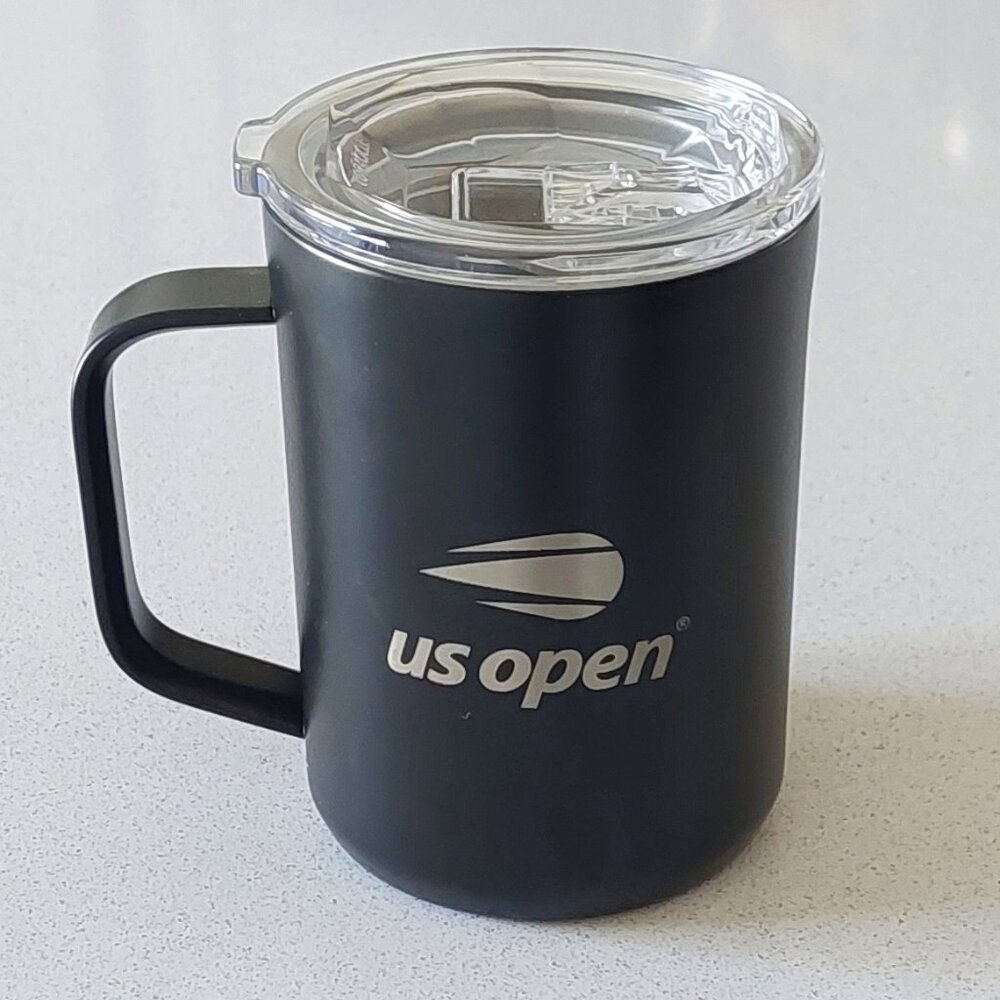 US 2024 Open Tennis Championships Corkcicle 16oz Stainless Steel Drink Cup